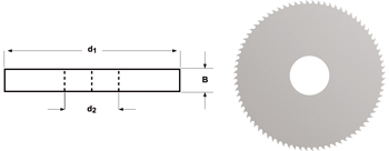 D747 - Metallkreissägeblatt fein