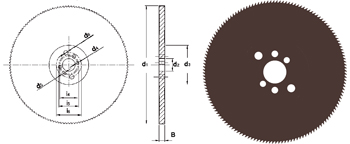 D751 - Metallkreissägeblatt