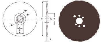 D753 - Metallkreissägeblatt