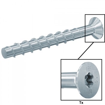 Leistungsstarke Betonschraube Mod. ULTRACUT FBS II SK