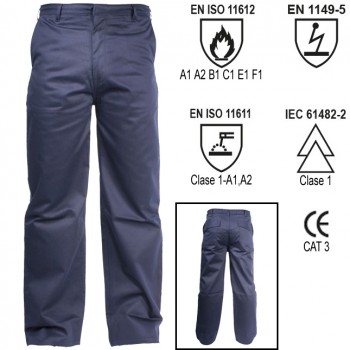 Schweißerhose mit feuerhemmender behandlung WELDER Ref. WLR-200