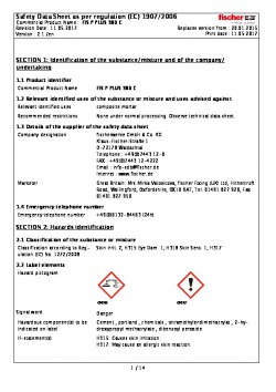 Sicherheitsdatenblatt