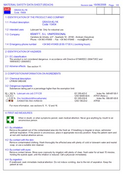 Sicherheitsdatenblatt