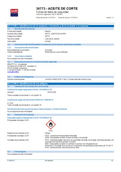 Sicherheits Datenblatt